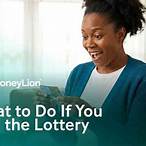 what do you do when you win the lottery